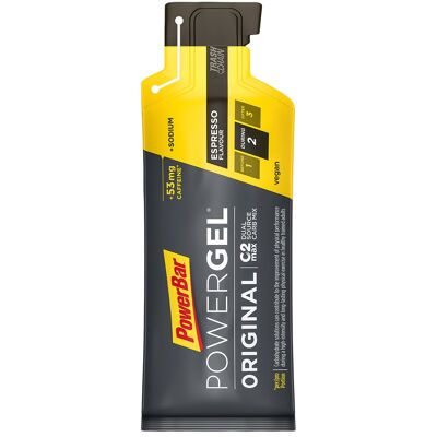 PowerBar Powergel (24x41g) SPECIAL OFFER SAVE 25% - Espresso (Caffeine)