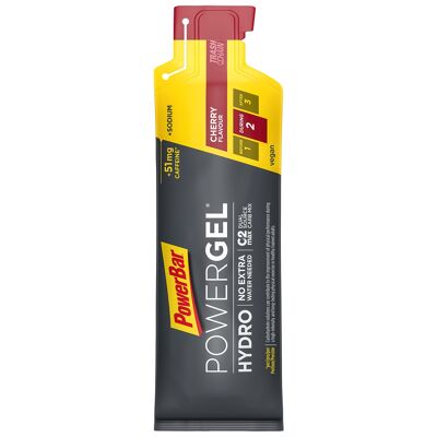 PowerBar Powergel Hydro (24x67ml) - Kirsche (Koffein)