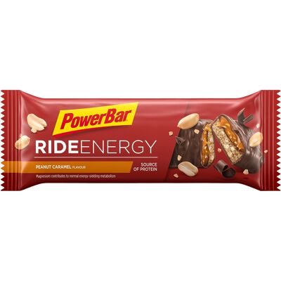 Barre énergétique Powerbar Ride (18x55g) ÉCONOMISEZ 10% - Caramel aux cacahuètes