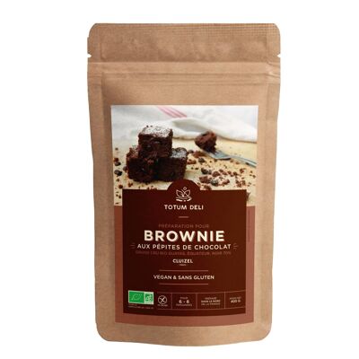 Organic cake mix - chocolate chip brownie - gluten free