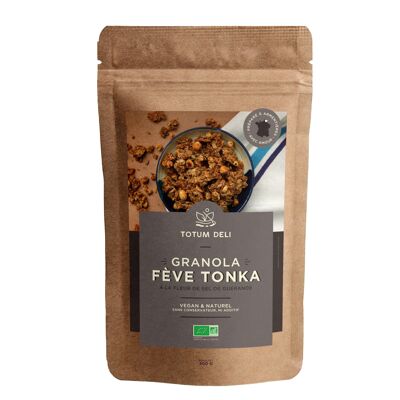 Tonka bean granola and Guérande fleur de sel - ORGANIC