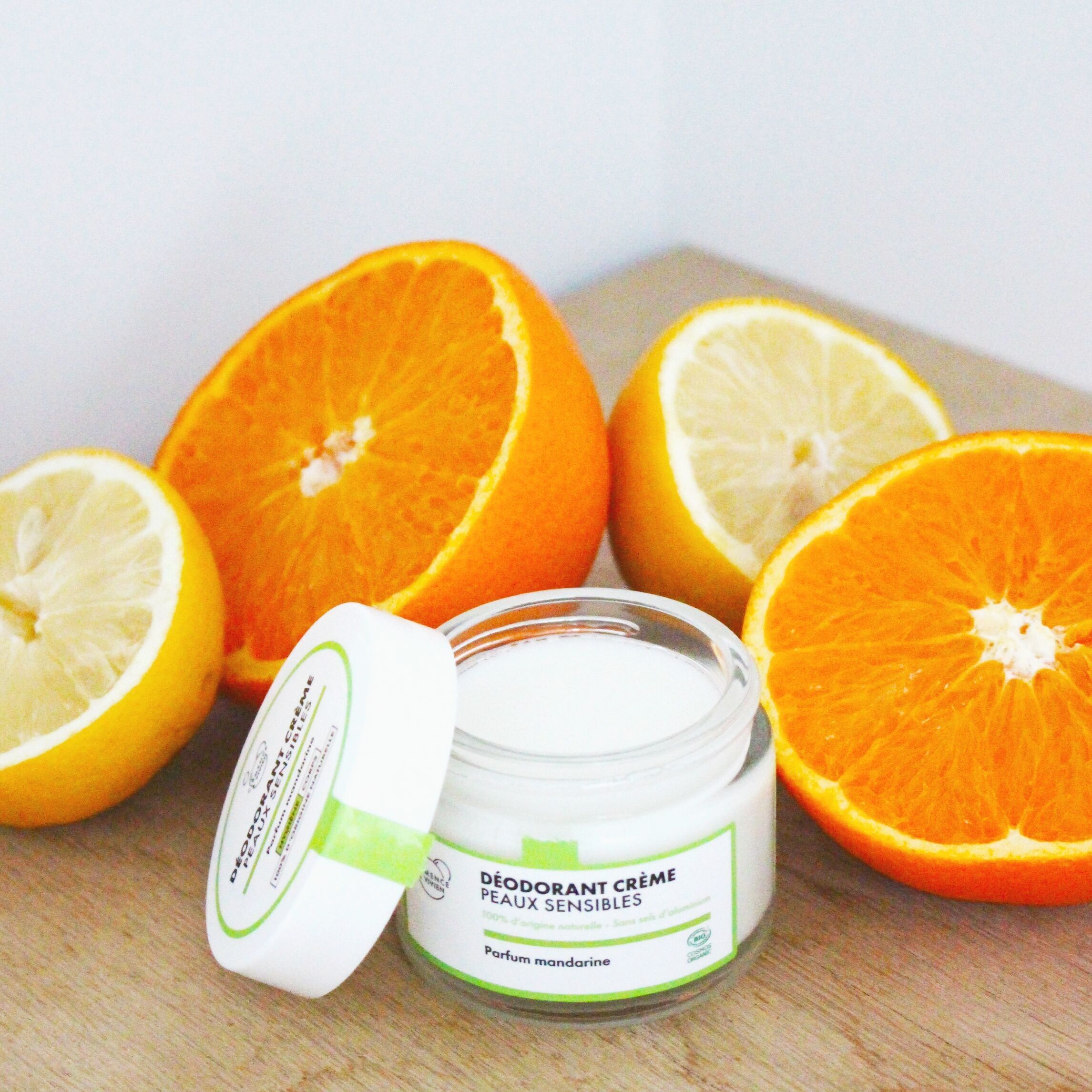 Deodorante in crema al mandarino