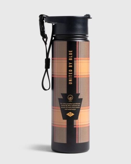 22oz insulated steel bottle obsidian