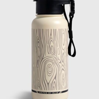 32oz insulated steel bottle bone