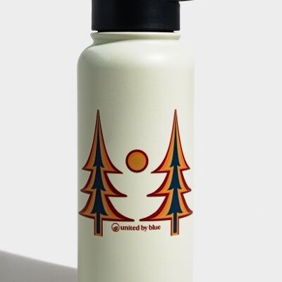 32oz insulated steel bottle cream