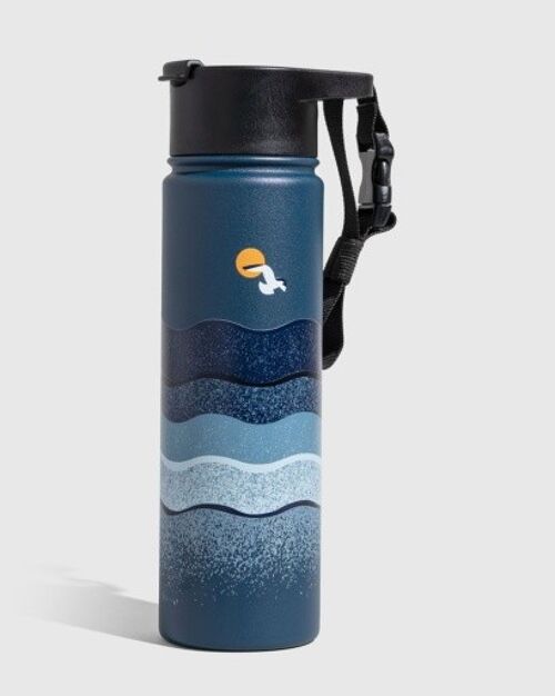 22oz insulated steel bottle night sky