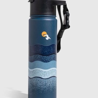 22oz insulated steel bottle night sky