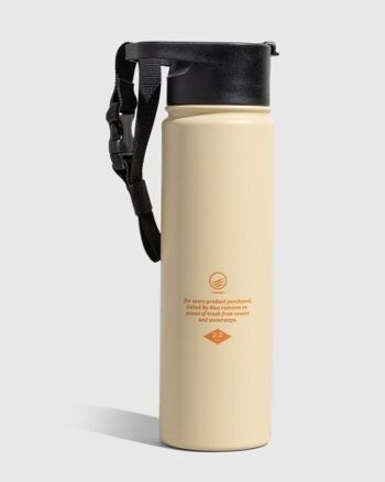 22oz insulated steel bottle sand 2