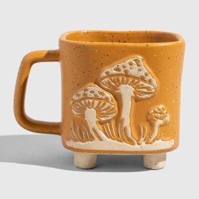 10oz footsie mug caramel