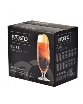 (6x) Pinte à Bière 500ml ELITE - KROSNO 4