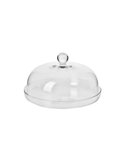 Assiette avec cloche H 170mm ∅ 280mm - ELITE - KROSNO