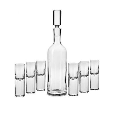 Vodka set 7 pieces - GOTHIC - KROSNO
