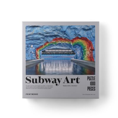 Puzzle - Subway Art Rainbow