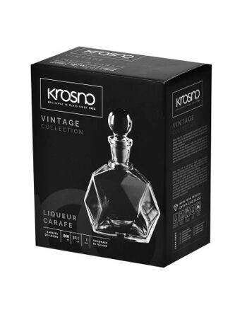 Carafe à Liqueur 800ml -  VINTAGE - KROSNO 3