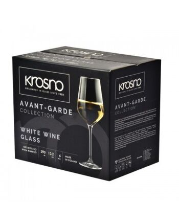 (6x) Verres à Vin blanc 390ml AVANT-GARDE - KROSNO 4