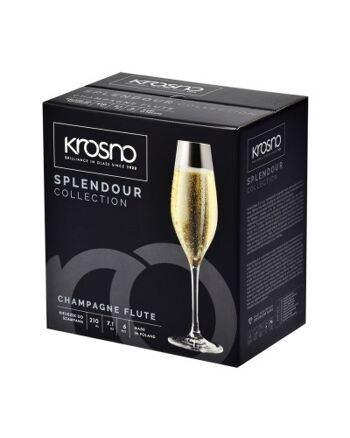 (6x) Flûtes à champagne 210ml SPLENDOUR - KROSNO 3