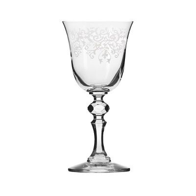 (6x) White wine glasses 150ml KRISTA DECO - KROSNO