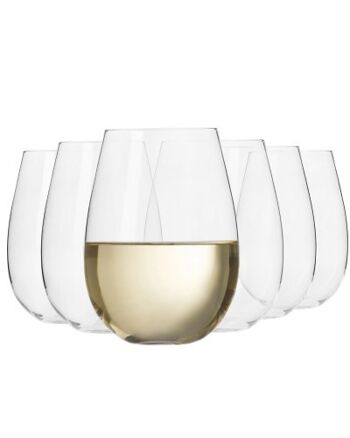 (6x) Verres à Vin Blanc Stemless 500ml HARMONY - KROSNO 3