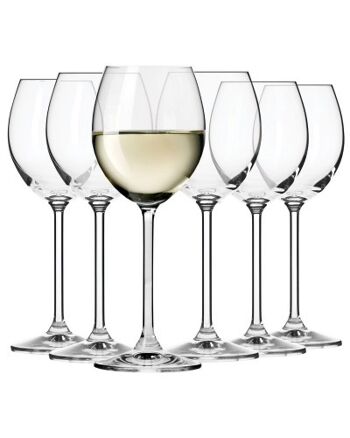 (6x) Verres à Vin blanc 250ml VENEZIA - KROSNO 3