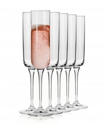 (6x) Flutes à Champagne 170ml GLAMOUR - KROSNO 3