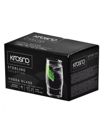 (6x) Verres à Vodka 50ml - STERLING 4