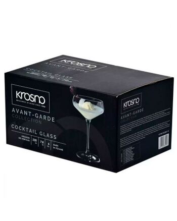 (6x) Verres à Cocktail 230ml AVANT-GARDE - KROSNO 4