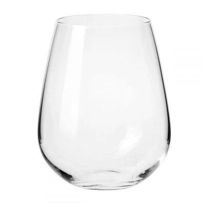 (2x) Stemless Wine Glasses 500ml - DUET - KROSNO