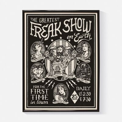 Manifesto “Freak Show” (formato 30x40cm)