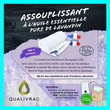 Assouplissant écologique Lavande - 10 litres (Bag-In-Box) 1