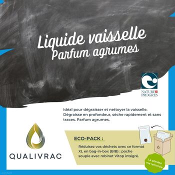 Liquide vaisselle Agrumes  - 10 litres (Bag-In-Box) 1