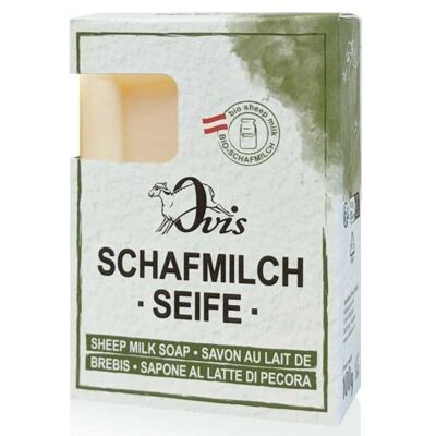 Ovis-Sapone angolare confezionato Profumo di prato 8,5x6 cm 100 g
