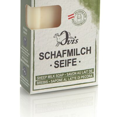 Ovis-Sapone angolare confezionato Profumo di prato 8,5x6 cm 100 g