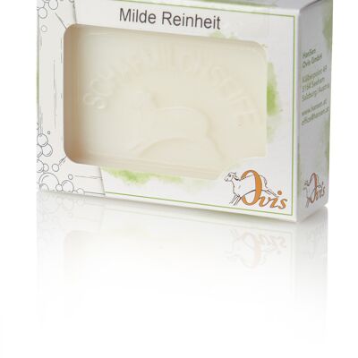 Ovis-Seife Eckig verp. mild rein 8,5 x 6 cm 100 g