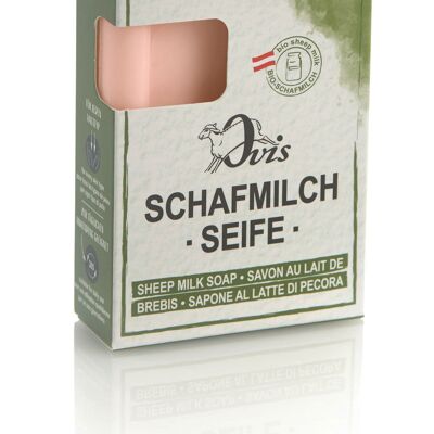 Ovis soap square package rose 8.5x6 cm 100 g