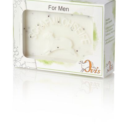 Ovis soap square package for men 8.5x6 cm 100 g