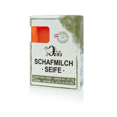 Ovis soap square packed sea buckthorn 8.5x6 cm 100 g