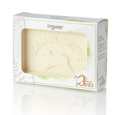 Ovis soap square packaged ginger 8.5x6 cm 100 g