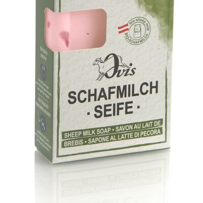 Ovis soap square package rose-lavender 8.5x6 cm 100g