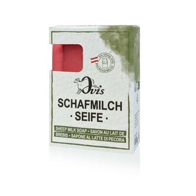 Ovis soap square packed pomegranate 8.5x6 cm 100 g