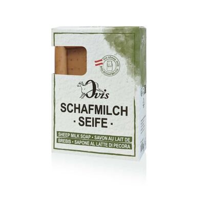 Savon Ovis carré bois de santal emballé 8,5x6 cm 100 g