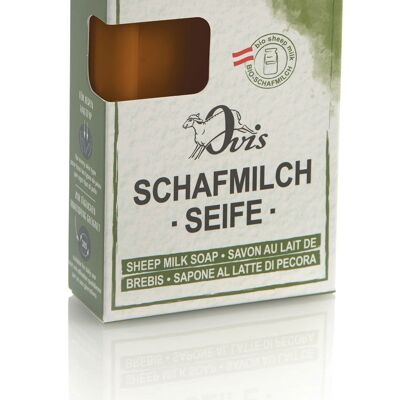 Ovis soap square packed sandalwood 8.5x6 cm 100 g