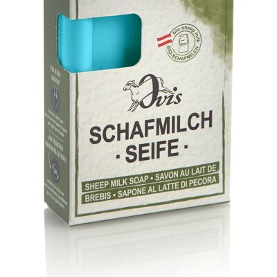 Ovis savon angulaire emballé sel de la mer morte 8.5x6cm 100 g