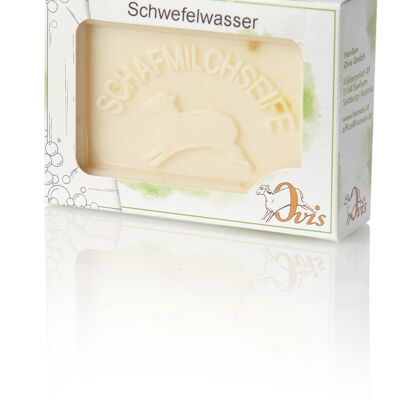 Ovis soap angular packed sulfur water 8.5x6cm 100g