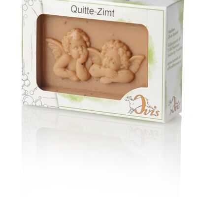 Ovis soap square package quince-cinnamon 8.5x6 cm 100 g