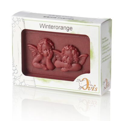 Ovis soap square packed winter orange 8.5x6 cm 100 g