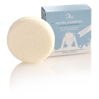 Ovis Shampoo Solido Ultra Sensibile 50g in una scatola