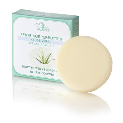 Ovis Solid Body Butter Aloe Vera 50g emballé