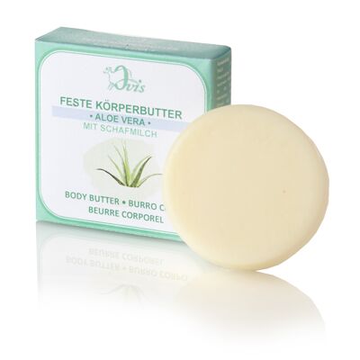 Ovis Solid Body Butter Aloe Vera 50g packed