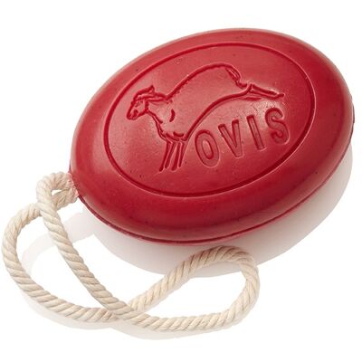 Ovis soap oval cord pomegranate 10x7x4.5cm200 g