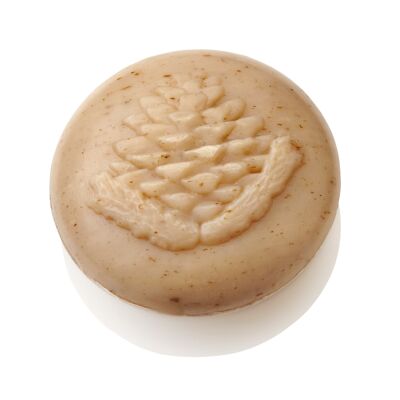Ovis soap round stone pine natural 8 cm 110 g